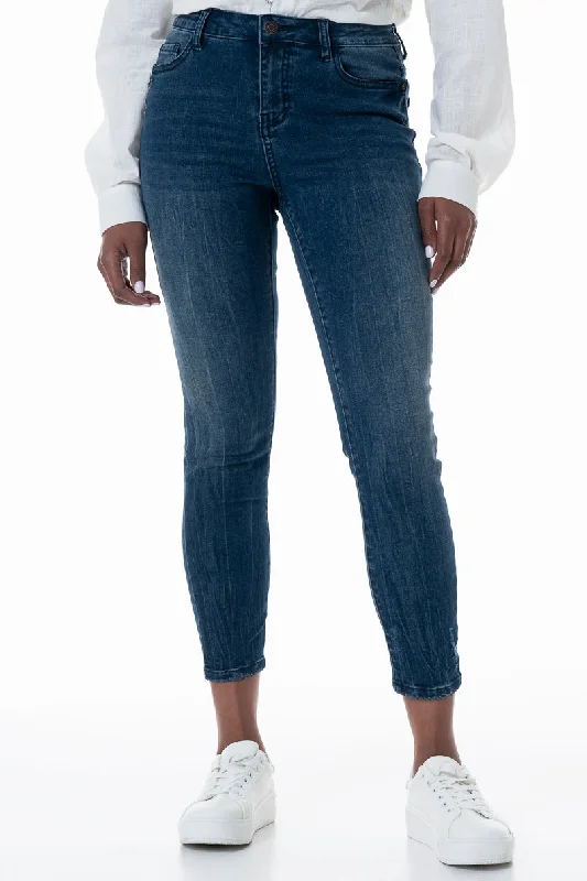 Rf12 Mid Rise Skinny Jeans _ 152629 _ Light Wash