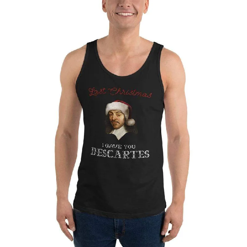 Last Christmas I Gave You Descartes - Unisex Tank Top